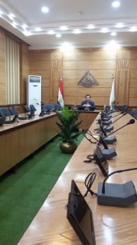 The faculty of engineering finishes the amendments in the University&rsquo;s council hall